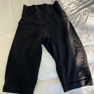 Lululemon Athletica Black Bike Shorts High-Performance